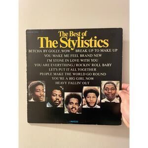 The Best Of The Stylistics LP vintage vinyl record soul rnb